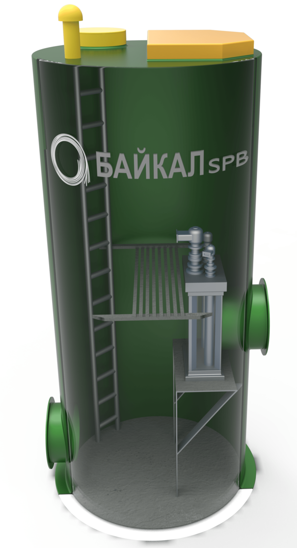 Колодец с измельчителем в Москве